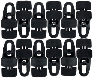 Midi Clip Black 250pcs Pack Noir