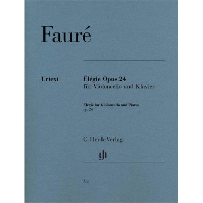 Faure Gabriel - Elegie Op. 24 - Violoncelle et Piano