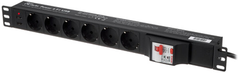 Power 6 FI USB Noir