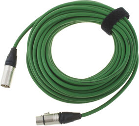 17900 Mic-Cable 15m Green Vert