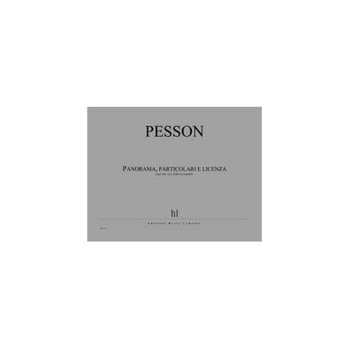 Pesson - Panorama,Picolari E Licenza - Alto, Voix D'Alto Et Ensemble