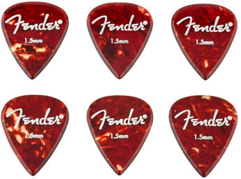 Aero Acrylic Picks 1,5 Tortoise shell