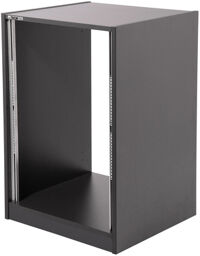 Studio Rack 16U 50 black Noir graphite