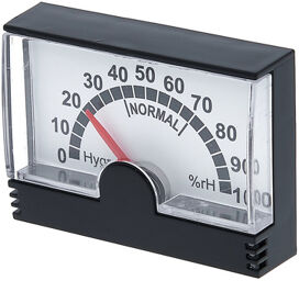Analogue Hygrometer Noir