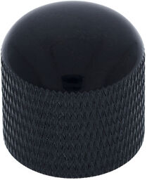 Split Shaft Dome Knob BK