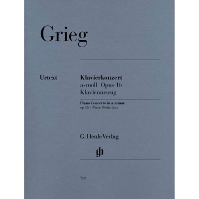 Grieg - Concerto Pour Piano La Mineur Op. 16 - Piano et Orchestre