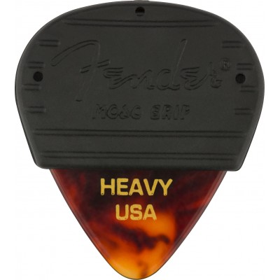 Mojo Grip Picks, Celluloid, Heavy, 3-Pack, Tortoiseshell