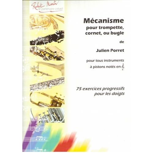 Porret J. - Mecanisme 75 Exercices Progressifs Pour Les Doigts