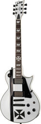 LTD Iron Cross SW Snow White avec bandes noires