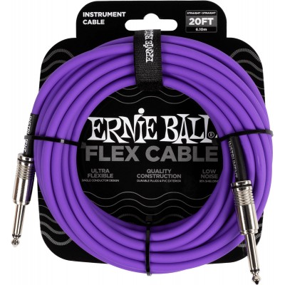 Câbles Instrument Flex Jack/jack 6M Violet