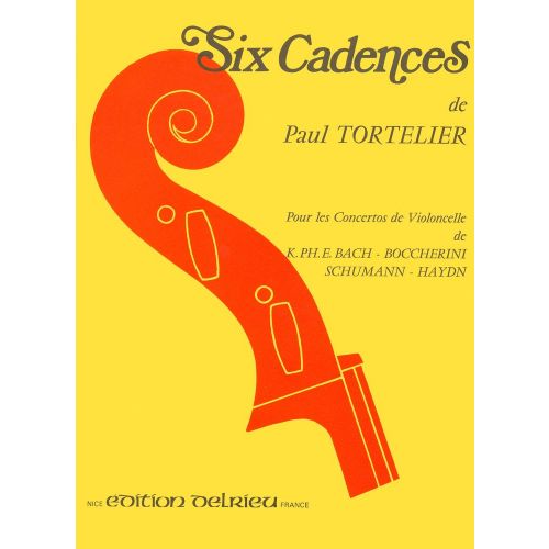 Tortelier Paul - Cadences (6) - Solo - Violoncelle Solo