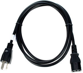 Powercord US C13 1,5m Noir