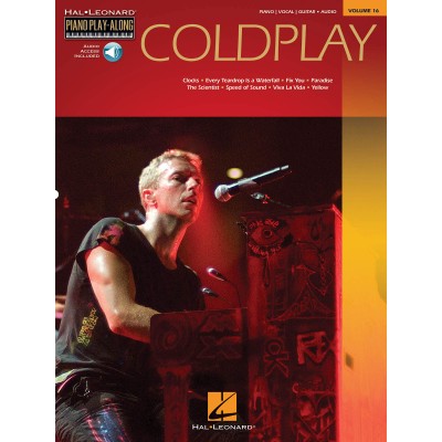 PIANO PLAY ALONG VOLUME 16 COLDPLAY + AUDIO EN LIGNE - PVG