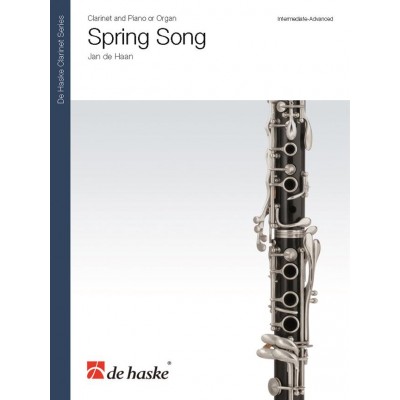 Jan De Haan - Spring Song - Clarinette et Piano