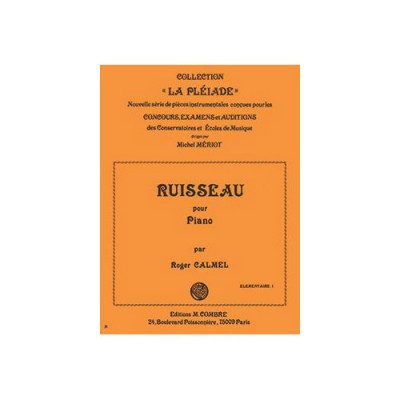 Calmel - Ruisseau - Piano