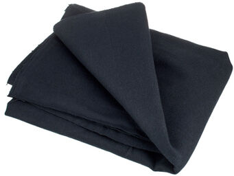 Euro Curtain 320g/m² Cut 5x3m Noir