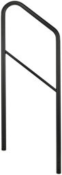 Stair Railing 2 Steps 60cm Bk