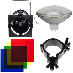 Par 64 black long Bundle