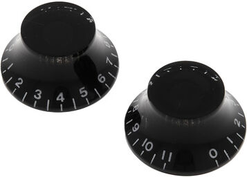 Bell Knobs to 11 Black Noir