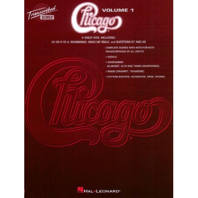 Chicago - Transcribed Scores Vol.1