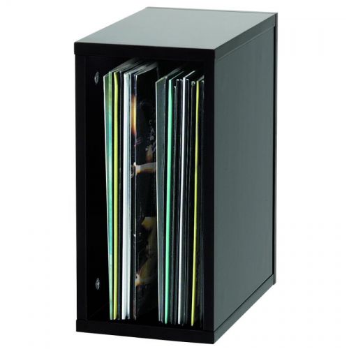 Record Box Black 55 Vinyles