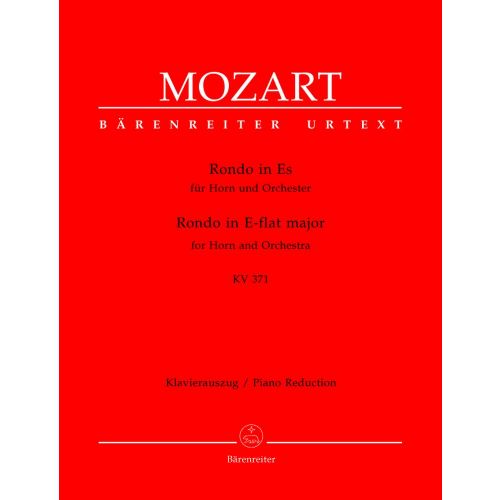 Moz W.A. - Rondo En Mib Majeur Pour Cor Et Orchestre Kv 371 - Cor, Piano