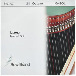 NG 5th G Gut Harp String No.34