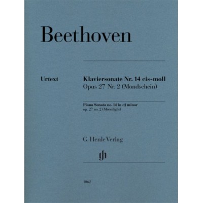 Beethoven L.V. - Piano Sonata No. 14 C Sh Minor Op. 27,2 Clair De Lune