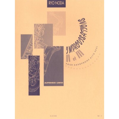 Noda Ryo - Improvisation 2 & 3 - Saxophone Alto Seul