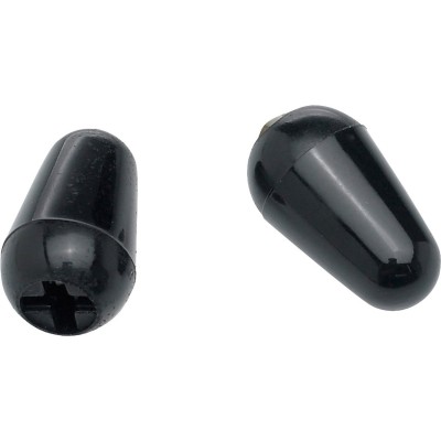 Stratocaster Switch Tips, Black (2)
