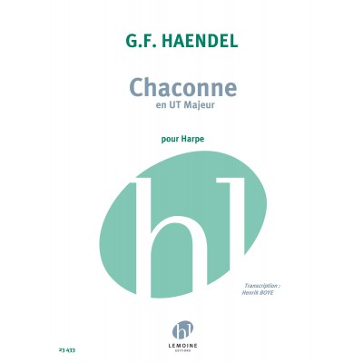 Haendel G.F. - Chaconne - Harpe