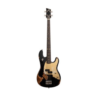 Alliance Bass Signature Chris Chaney Bass Black Distressed LTD + Housse