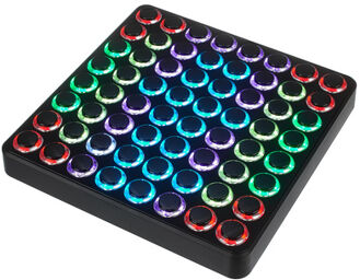 Midi Fighter 64 black noir