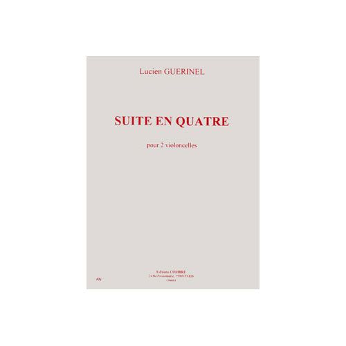 Guerinel - Suite En Quatre - 2 Violoncelles