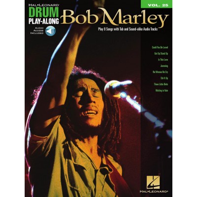 Drum Play Along Vol.25 Bob Marley + Audio En Ligne