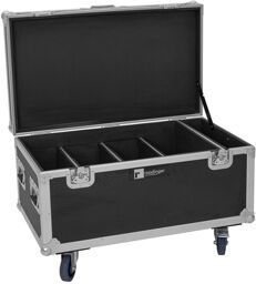 Flightcase 4x MF IP 8x10W Black