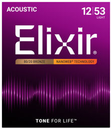 Elixir Nanoweb Light Acoustic