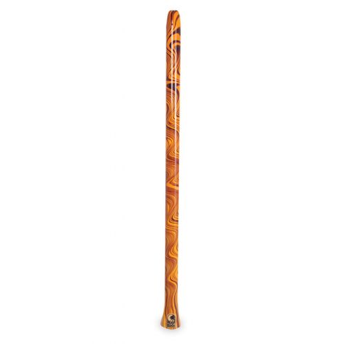 DIDG-dos - Didgeridoo Orange Swirl (synthetique)