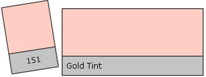 Filter Roll 151 Gold Tint Gold Tint