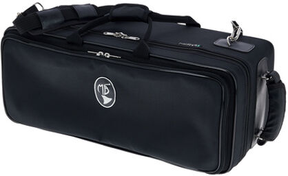 MB-02N Case 2 Trumpets black R Noir