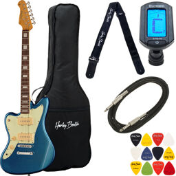 JA-60CC LH Lake Placid Bundle Lake Placid Blue