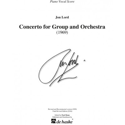 Concerto for Group and Orchestra