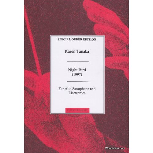TANAKA K.  - NIGHT BIRD 1997  - ALTO SAX/ELECTRONICS