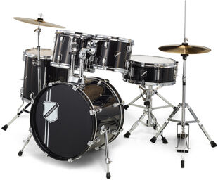 Focus 18 Drum Set Black Noir