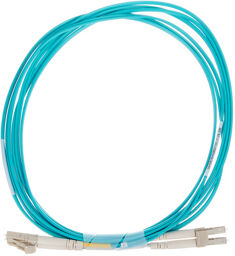 LWL cable OM4 3m LC Duplex Turquoise