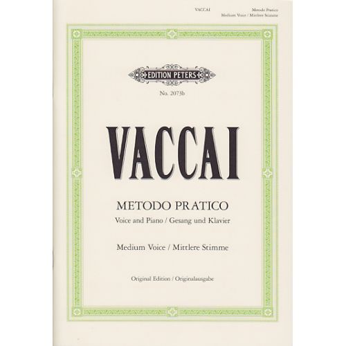 Vaccai - Methode Pratique (voix Moyenne)
