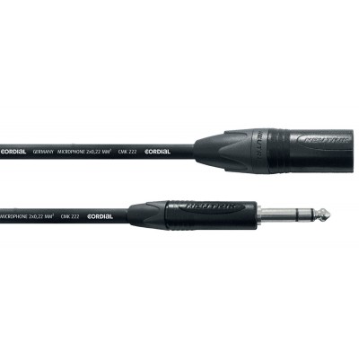 Câble Audio XLR Mâle/jack Stéréo 10 M