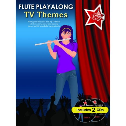 Flute Playalong TV Themes + CD - Flute