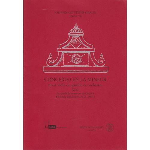 Graun J.G - Concerto En La Mineur