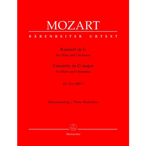 Moz W.A. - Concerto En Sol Majeur Kv 313 (285C) - Flute, Piano